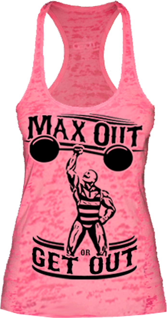 Image Of Women's Strongman-neon - Active Tank (1500x1500), Png Download