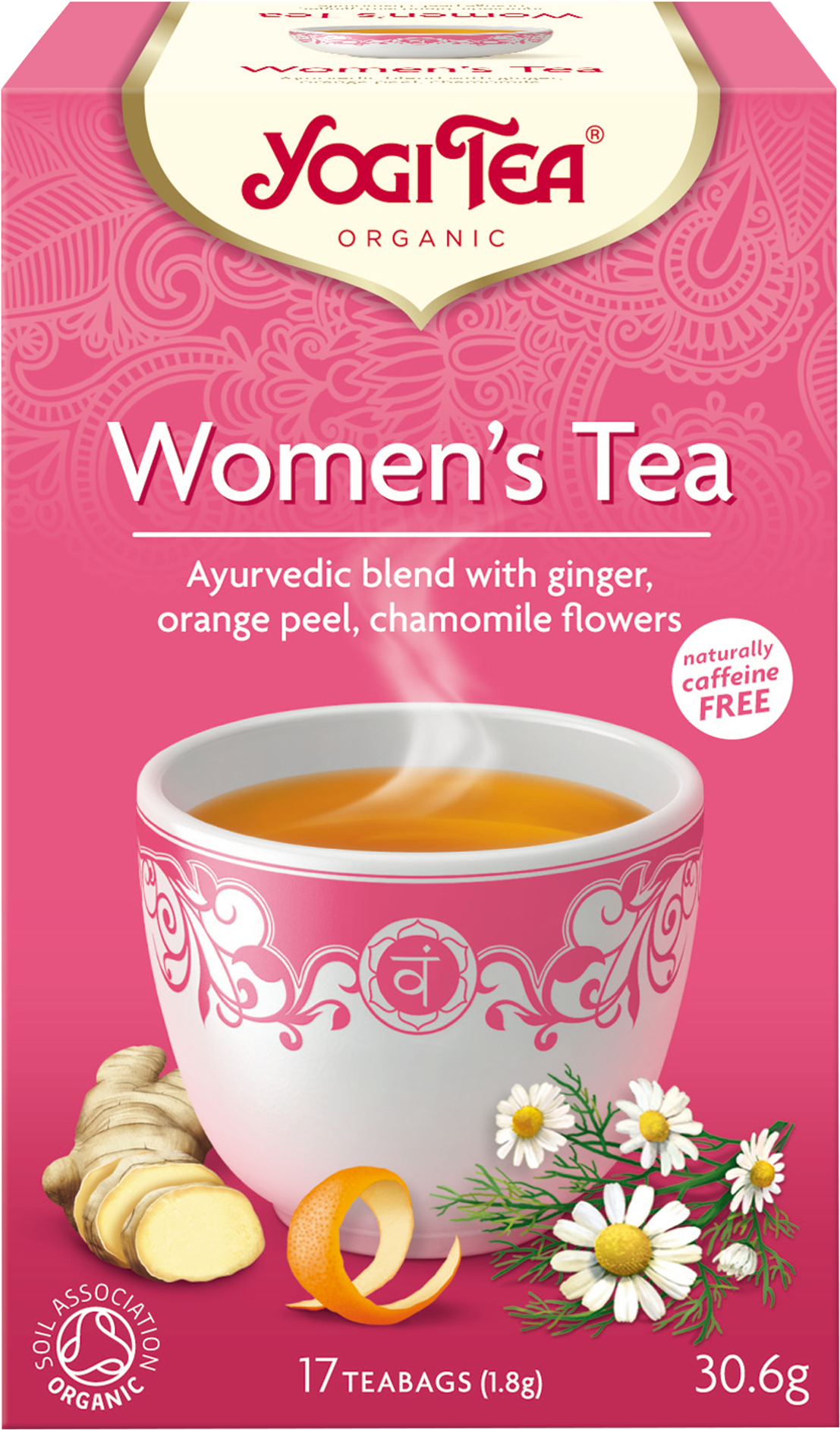 Ginger Orange With Vanilla - Yogi Women's Balance Tea (1400x2100), Png Download