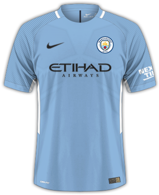 Manchester City 2017-18 Home - Natal (420x420), Png Download
