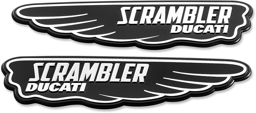 Set Of Scrambler Classic Logos (1000x1000), Png Download