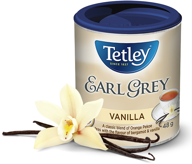 Tetley Earl Grey Vanilla - Tetley Ginger Mint Tea (635x570), Png Download