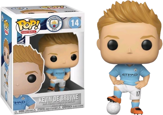 Epl - Kevin De Bruyne Funko Pop (690x489), Png Download