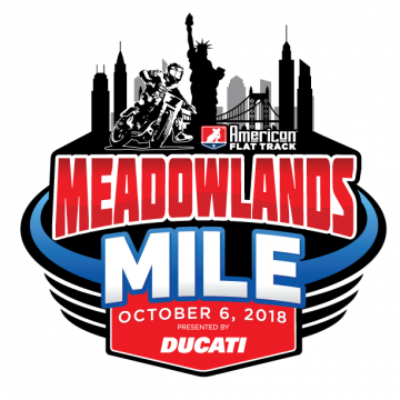 Results Meadowlands Mile Presented By Ducati - American Flat Track Meadowlands Mile (360x360), Png Download