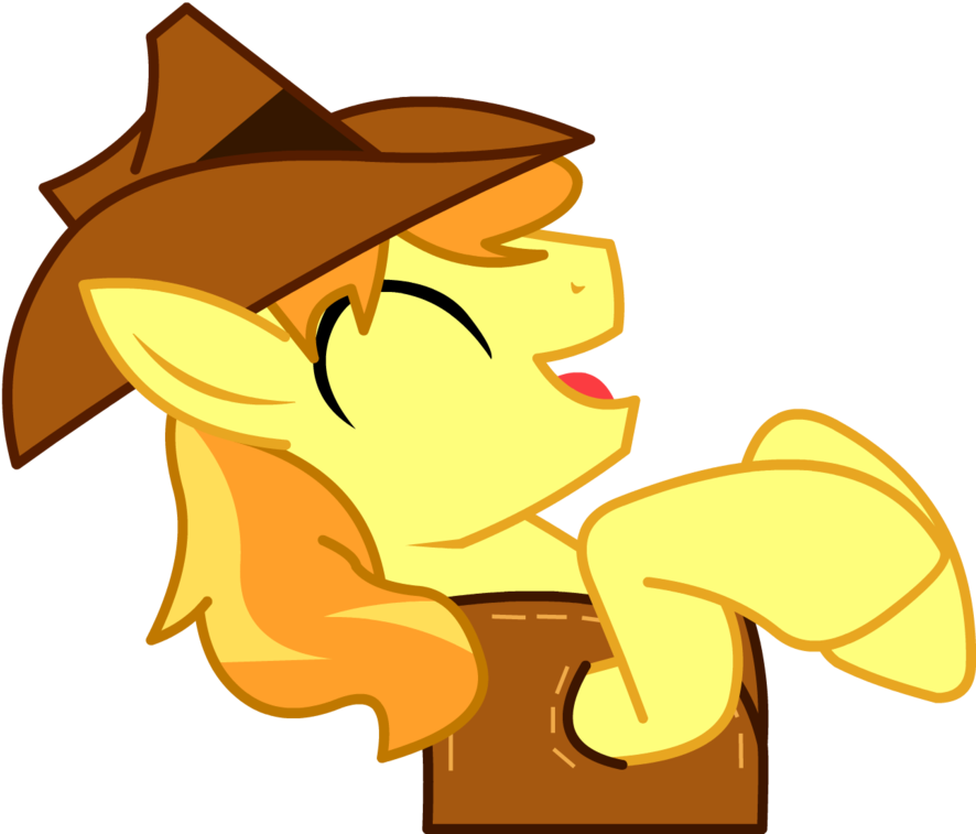 Braeburn, Safe, Simple Background, Solo, Transparent - Digital Art (900x774), Png Download