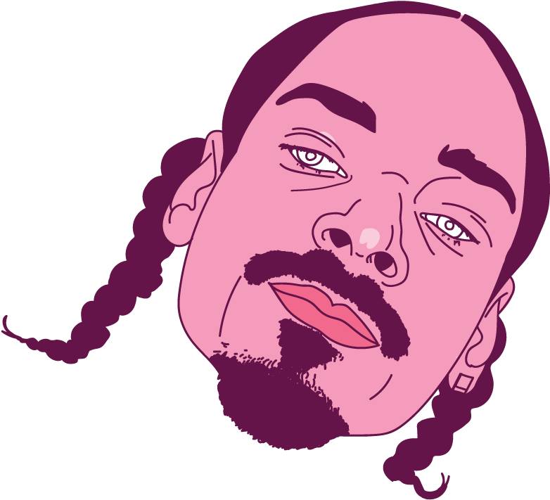 Rihanna Floating Head - Snoop Dogg (800x742), Png Download