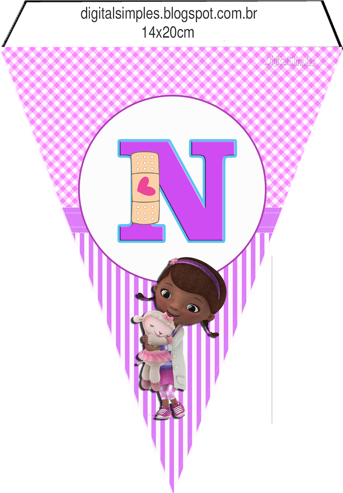 Pin By Linda Carter On Bookmarks & Banners - Amscan Classic Picnic Party Gingham Personalized Pennant (1120x1600), Png Download