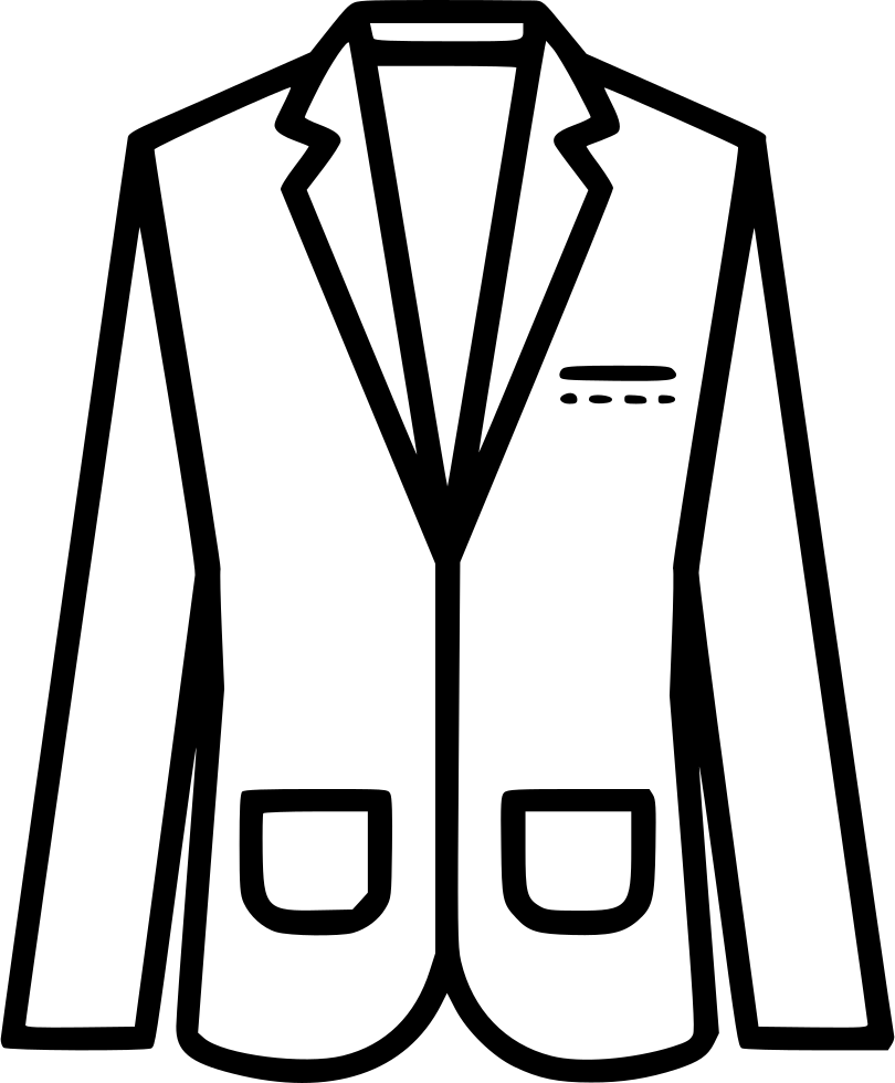 Blazer Comments - Blazer Vector Png (810x980), Png Download