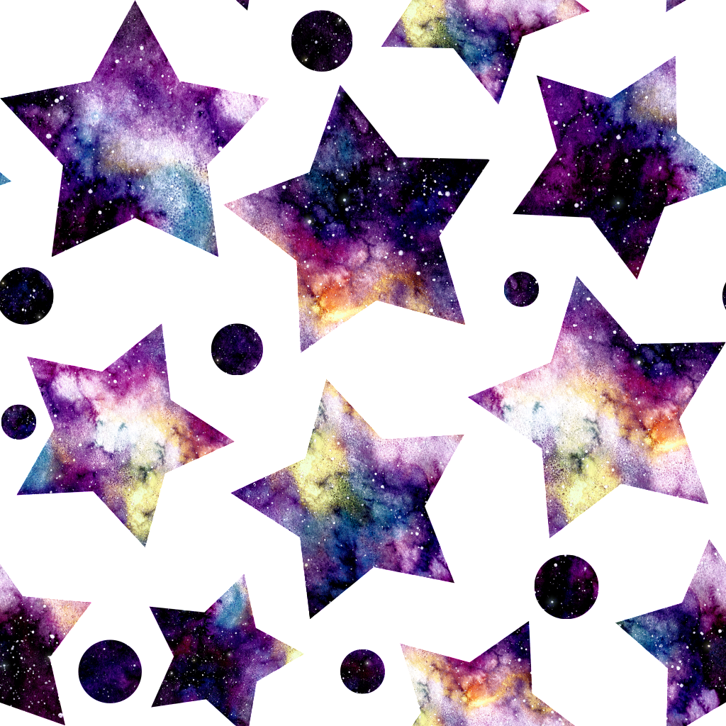 Hand Painted Stars Under The Stars Png Transparent - Portable Network Graphics (1024x1024), Png Download