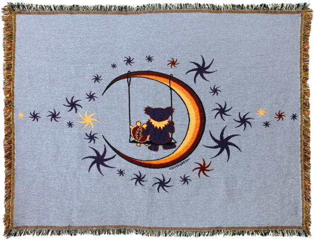 Grateful Dead Moon Swing Woven Cotton Blanket - Grateful Dead Moon Swing (620x620), Png Download