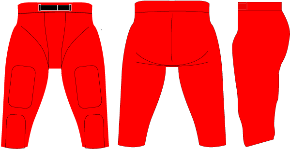 Touchdown Integrated Football Pants - Pocket (610x610), Png Download