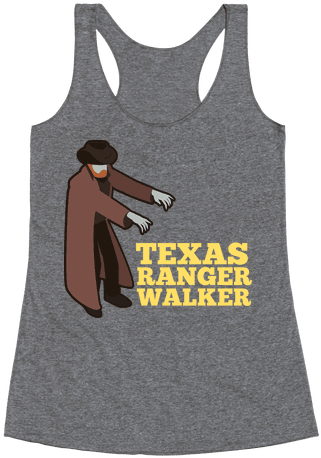 Ranger Walker Racerback Tank Top - I D Rather Be Sleeping Shirt (484x484), Png Download