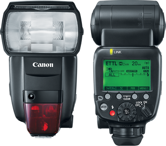 Speedlite 600ex Ii-rt - Flash Speedlite 600ex Ii Rt (546x478), Png Download