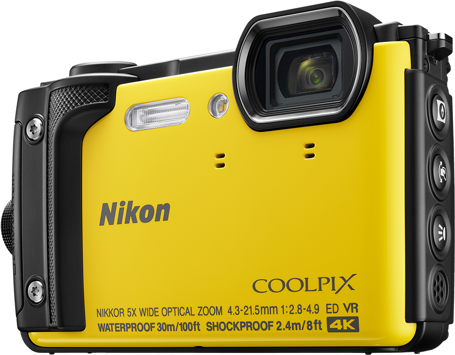 Nikon W300 (1060x900), Png Download