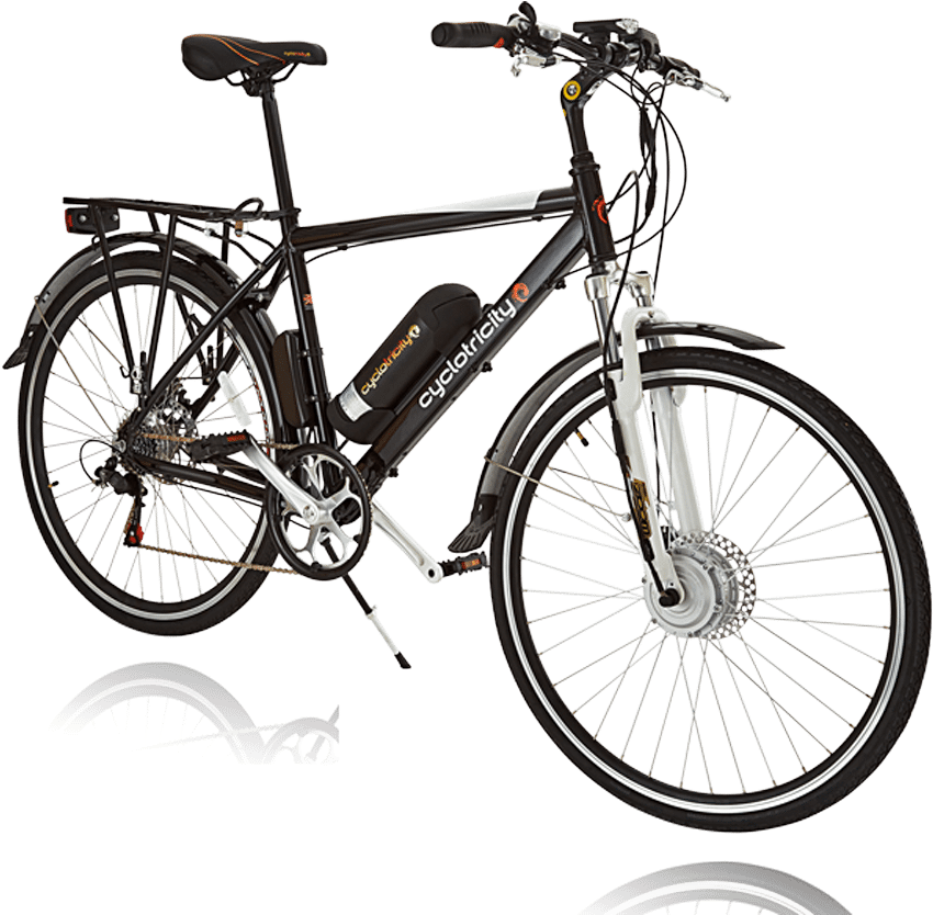 Cyclotricity Revolver Hybris E Bike Front Qtr View - Spy Device Bicycle Gps Tracker (1000x833), Png Download