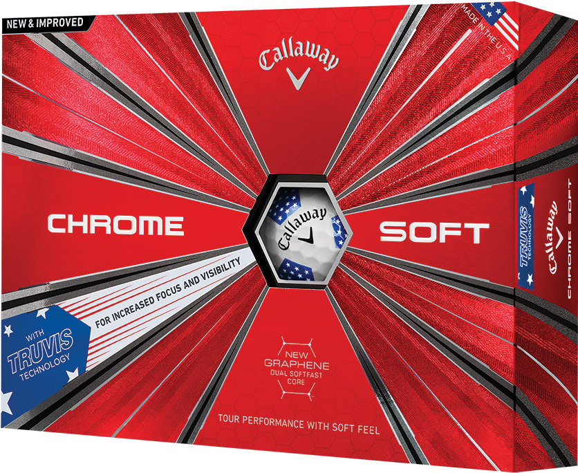 Callaway Chrome Soft Furyk 58 White Golf Balls Callaway (950x950), Png Download