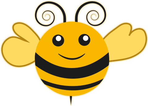 Honeybees - Clip Art (500x500), Png Download