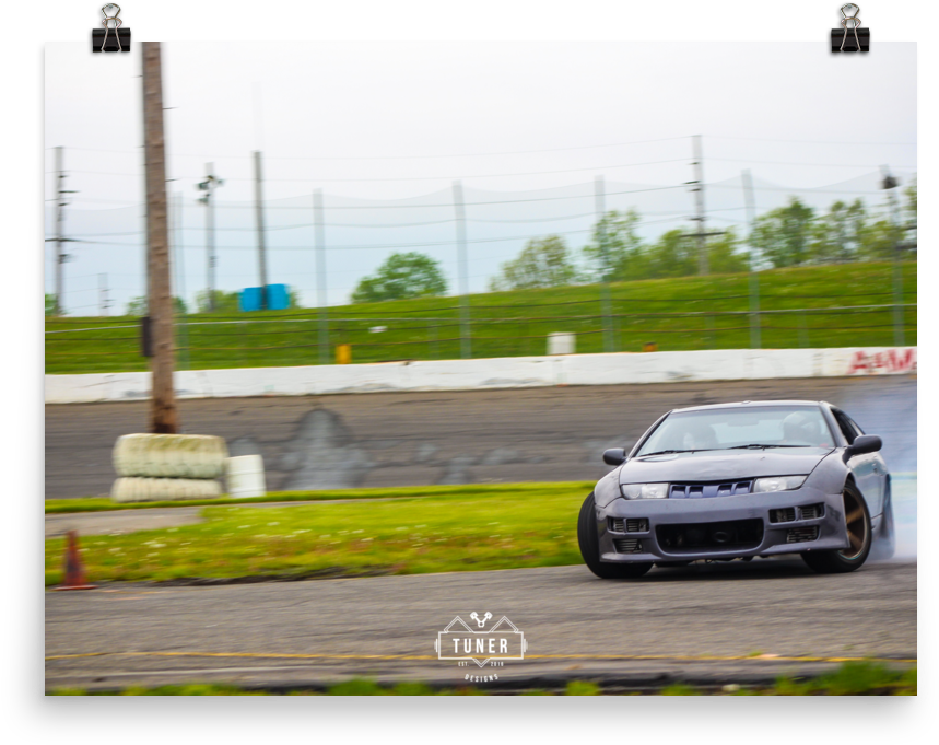 300zx Drift Poster - Bugatti Veyron (1000x1000), Png Download