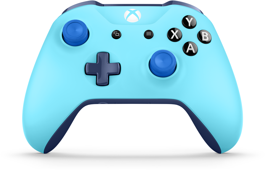 The Controllers Sell For $80 - Glacier Blue Xbox One Controller (1080x720), Png Download