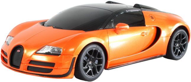 Pa Toys Playwell Bugatti Veyron Grand Sport Vitesse - Rastar Bugatti Veyron Grand Sport Vitesse Remote Control (650x348), Png Download