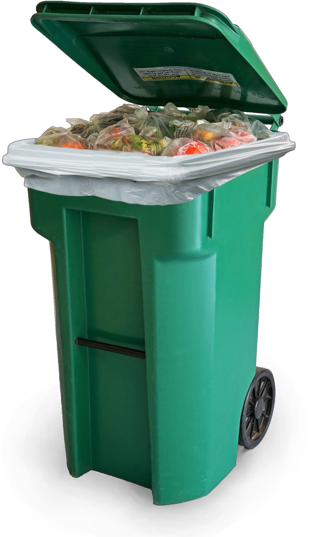 Открытая мусорка. Мусорный бачок. Мусорный контейнер с мусором. Мусорный ящик для пищевых отходов.