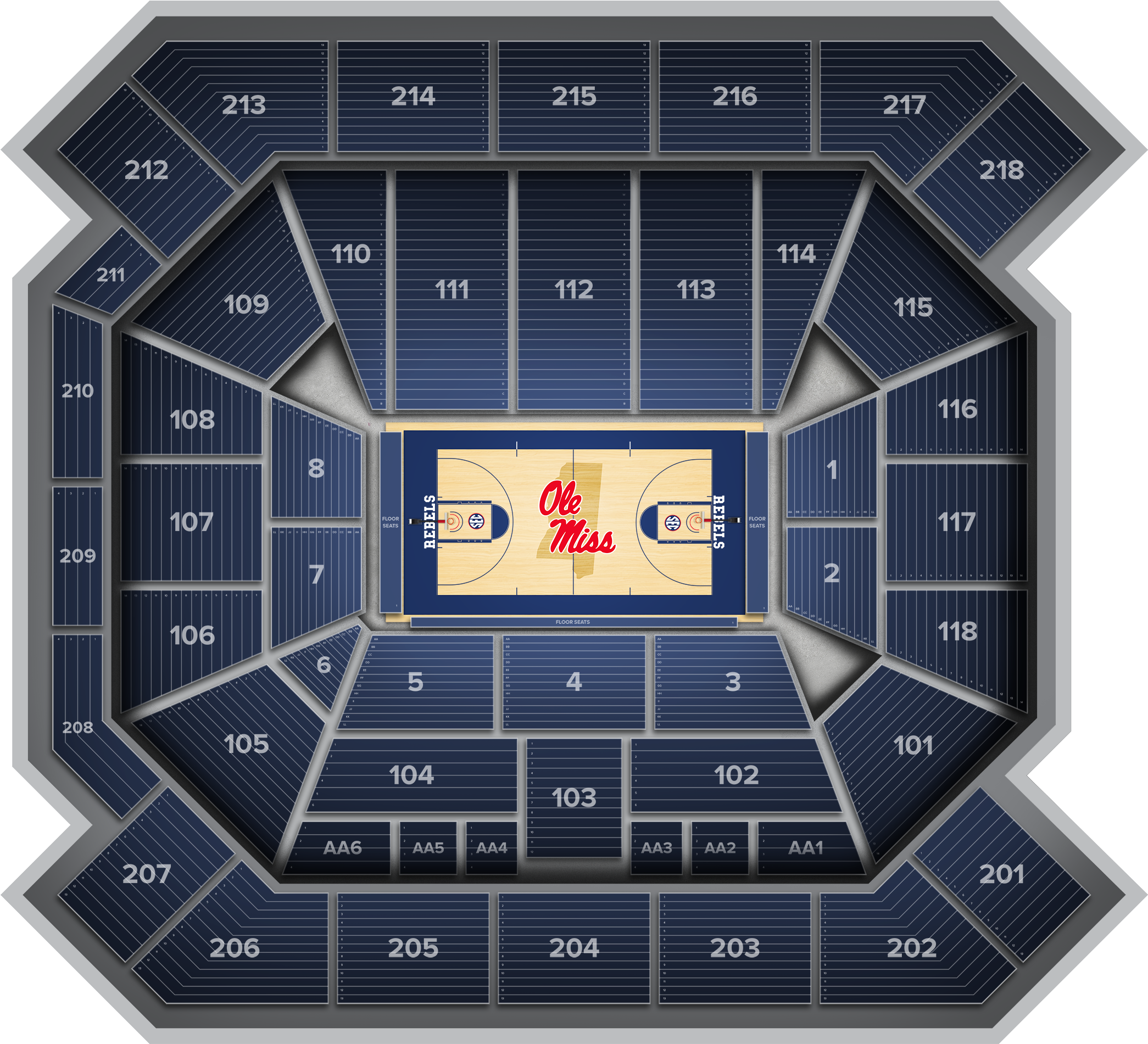 Pavilion At Ole Miss (2560x1936), Png Download