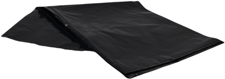 35"x50" Extra Strong Garbage Bags In Black, - Portable Network Graphics (480x307), Png Download