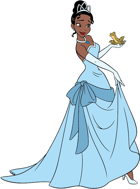 Tiana Clipart At Getdrawings - Princess Tiana And The Frog Clipart Png (589x762), Png Download