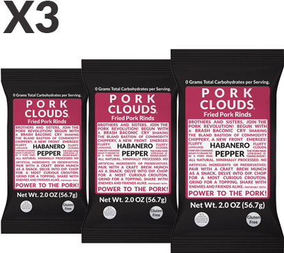 Habanero Pork Clouds In 2oz - Rosemary Pork Clouds (500x500), Png Download