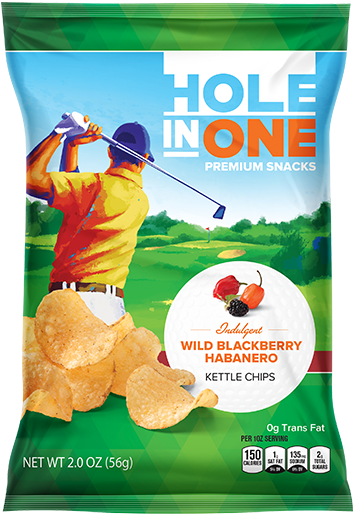 Wild Blackberry Habanero Kettle Chips Case Pack - Chipotle (361x521), Png Download