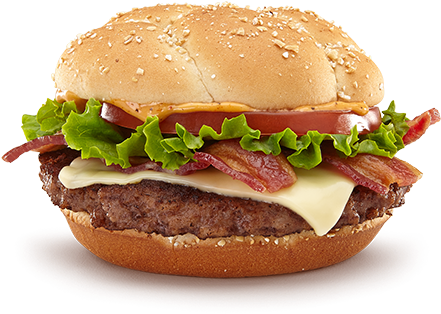 Review Of Mcdonald's Bacon Habanero Ranch Quarter Pounder - Bacon Habanero Ranch Quarter Pounder (443x351), Png Download