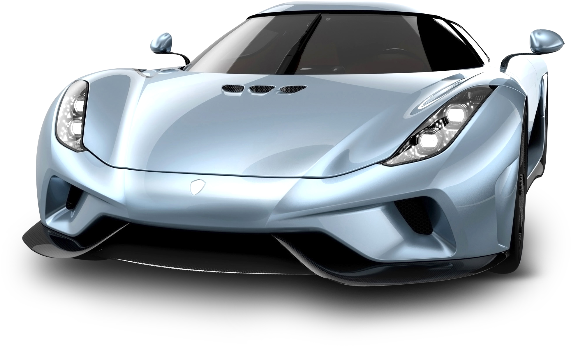 Koenigsegg Regera Front Car Png Image - Koenigsegg Regera Png (2003x1313), Png Download