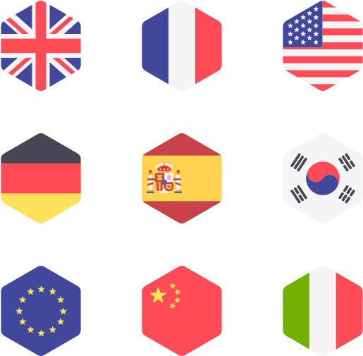 International Flags - National Flag Of Korea (600x564), Png Download