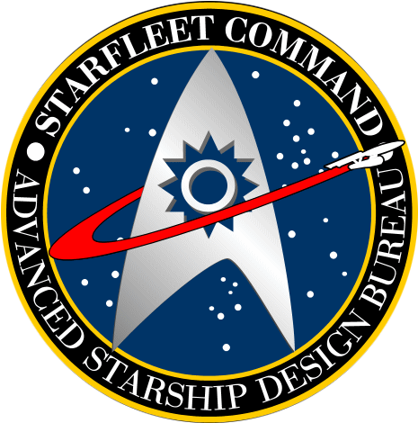 Emblema Design Ship Frota Estelar - Frota Estelar Star Trek (520x500), Png Download