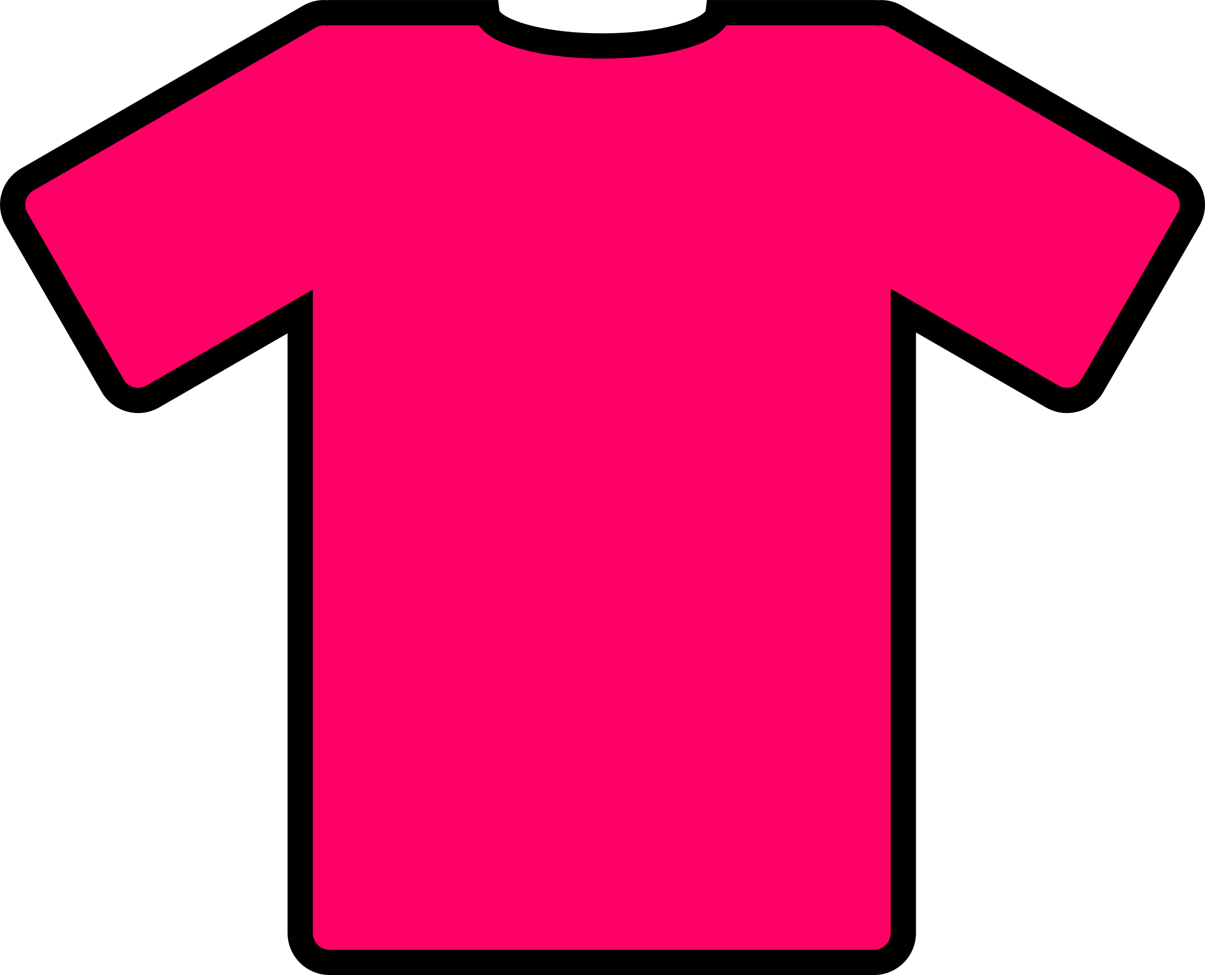 This Free Icons Png Design Of Pink T-shirt (2400x1943), Png Download