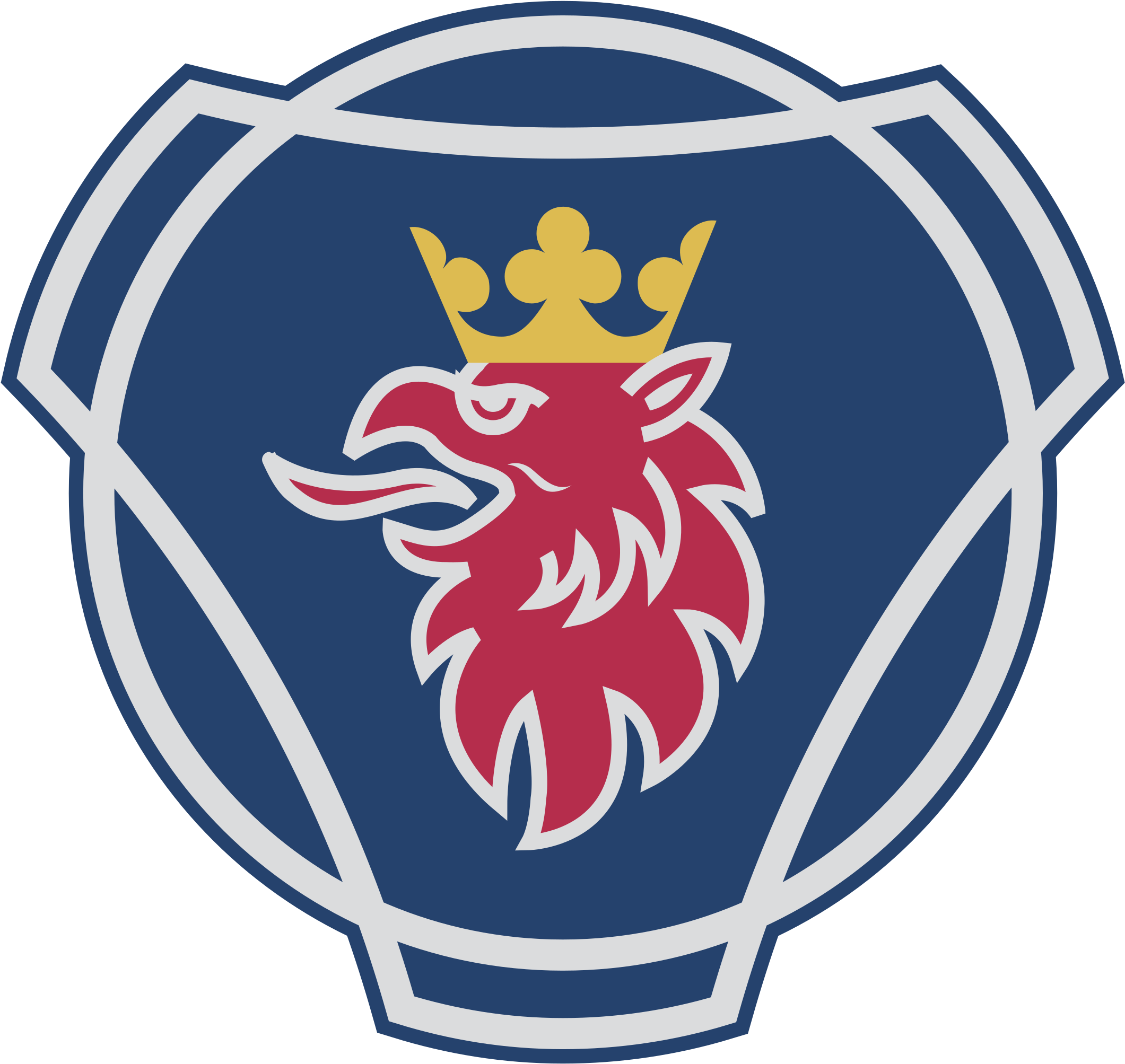 Scania Logo Png Transparent - Scania Logo Png (2400x2400), Png Download