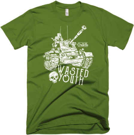 Wasted Youth - Big Blue Wrecking Crew T Shirts (480x480), Png Download