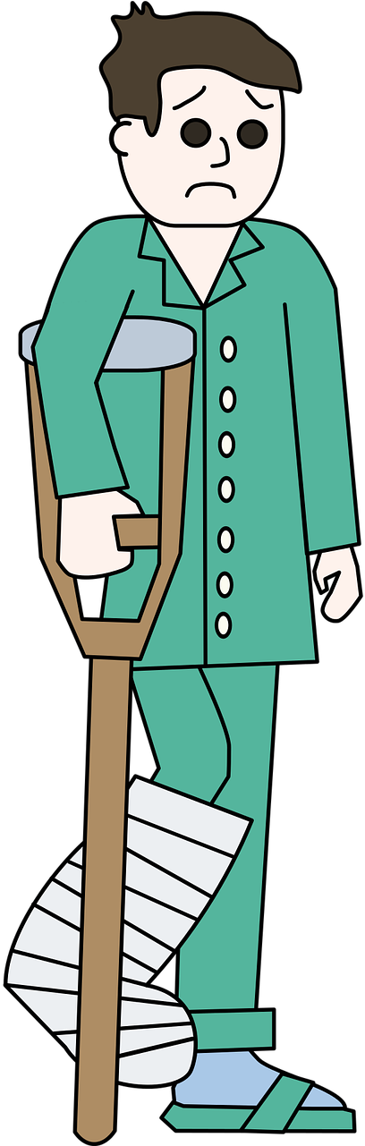 Drawbacks And Benefits To Being Injured During The - Cast Clipart (640x1280), Png Download