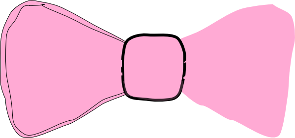 Bow Tie Clipart Svgz - Bunny Svgz (600x280), Png Download