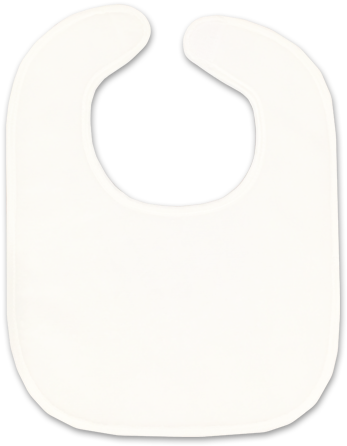 Baby Bib - Baby Bib - White (500x500), Png Download
