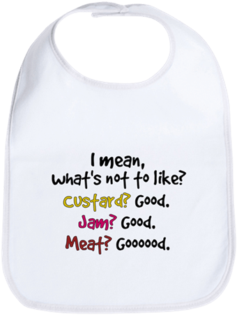 Bi Cotton Baby Bib - 'what's Not To Like?' Pillow Case (460x460), Png Download