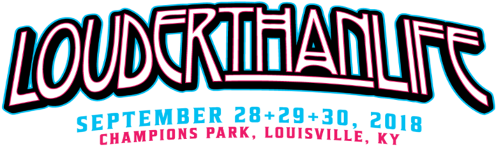 Louder Than Life 2018 Lineup Announced Featuring Nine - Louder Than Life Festival 2018 (726x228), Png Download