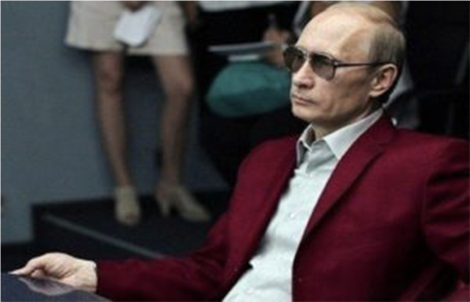 While Western Mainstream Media Is Demonizing Russia - Vladimir Putin Bad Boy (1122x642), Png Download
