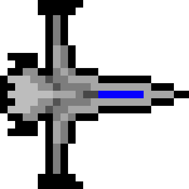Pixel Spaceship Png - Pixel (375x375), Png Download