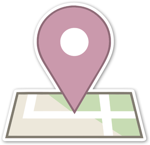 Facebook Check In Symbol Sticker - Facebook Check In Symbol (600x581), Png Download