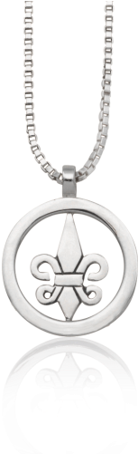 New Sheared Fleur De Lis Amulet - Fleur-de-lis (350x500), Png Download