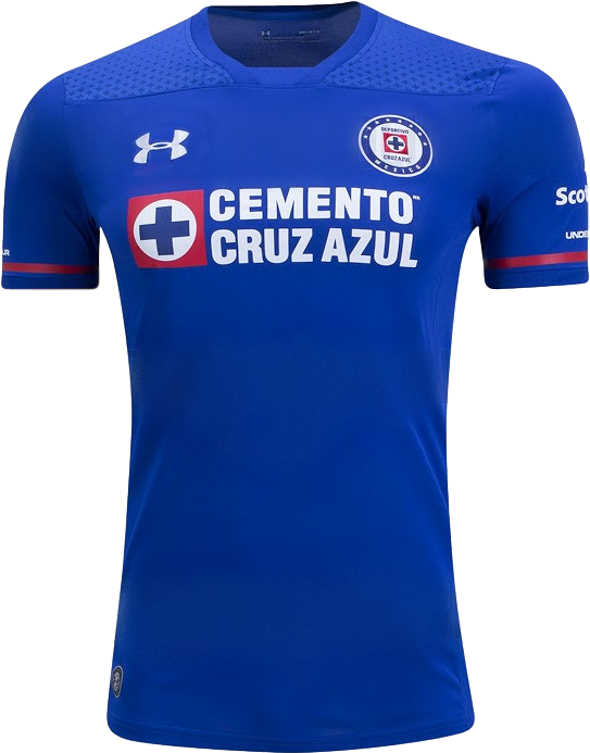 Cruz Azul 17/18 Home Jersey - Jerseys Soccer (738x738), Png Download