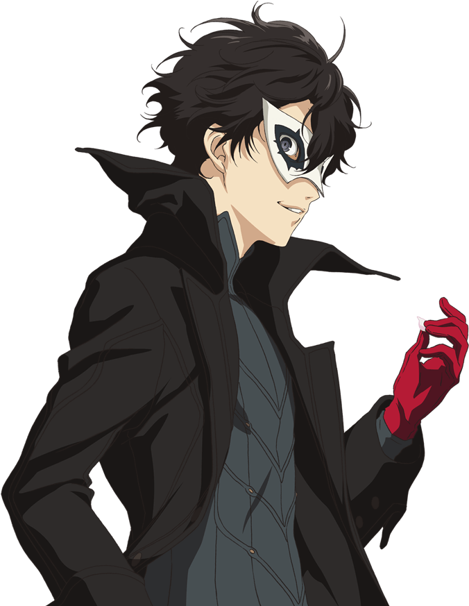 Persona 5 The Animation Art (750x970), Png Download