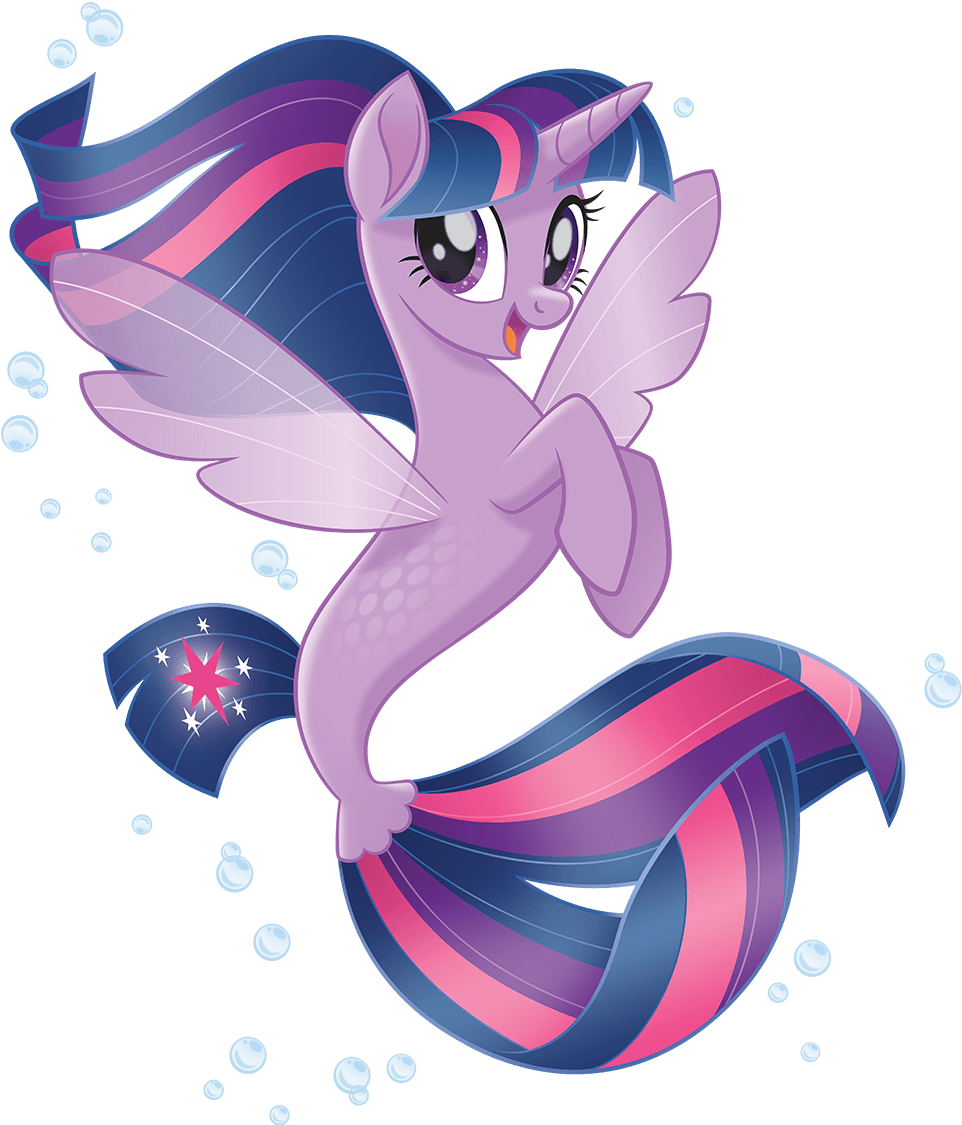 My Little Pony Twilight Sparkle Mermaid (1184x1679), Png Download