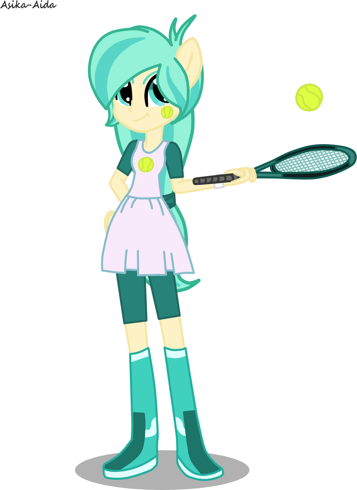 804119 Safe Solo Equestria Girls Background Human Smirk - Equestria Girls Tennis Match (1194x1645), Png Download