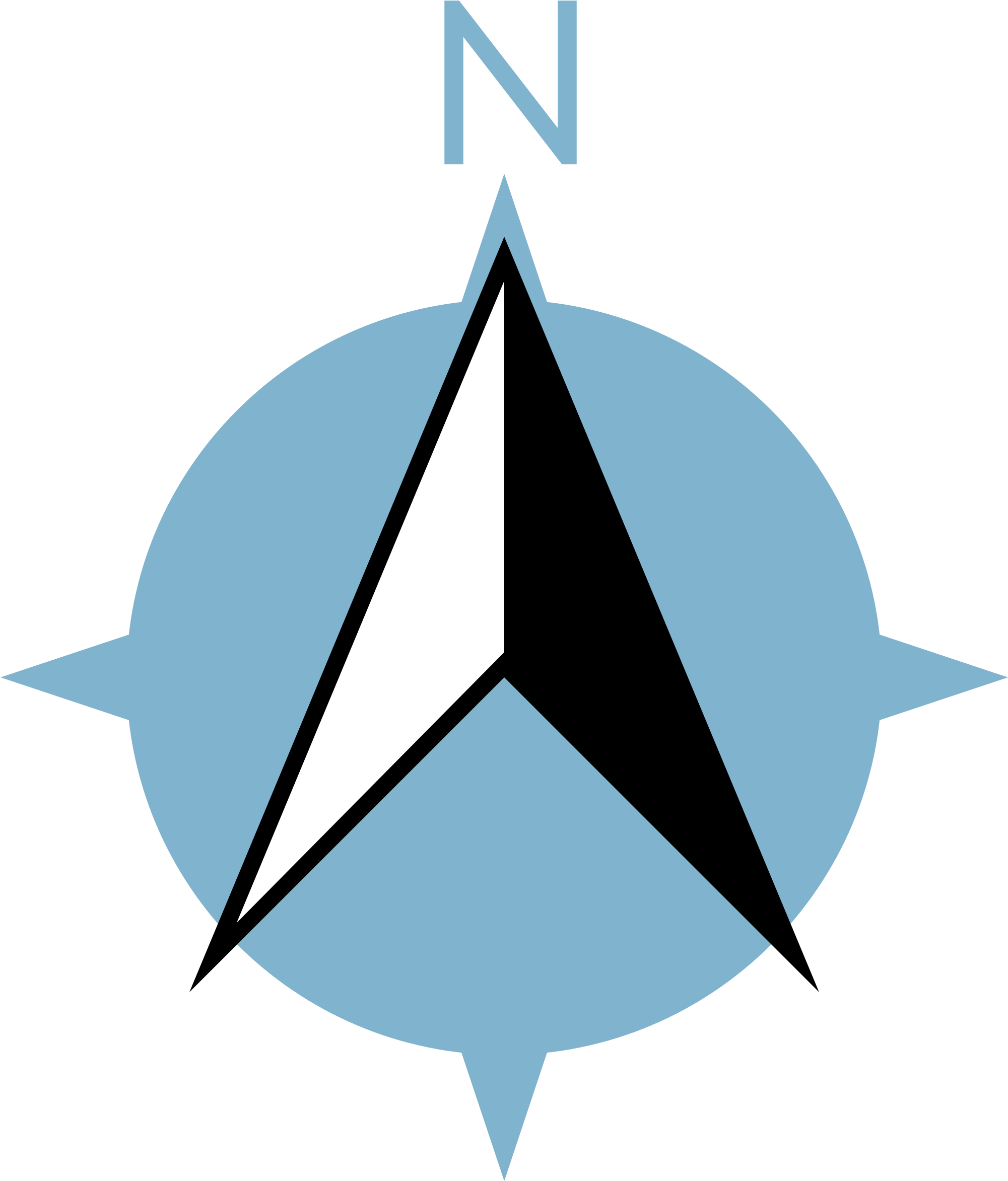 Download Open - Compass Icon North PNG Image with No Background